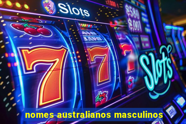 nomes australianos masculinos